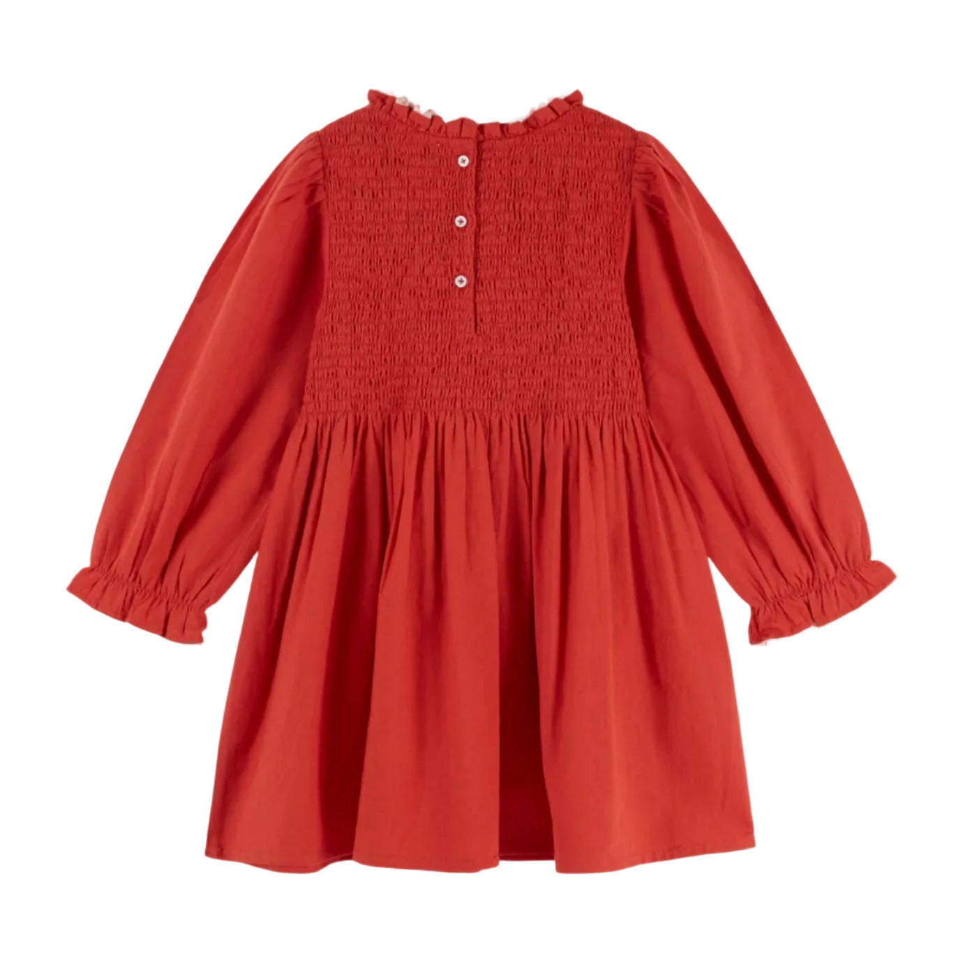 EMBROIDERED SMOCKED DRESS - GRIOTTE
