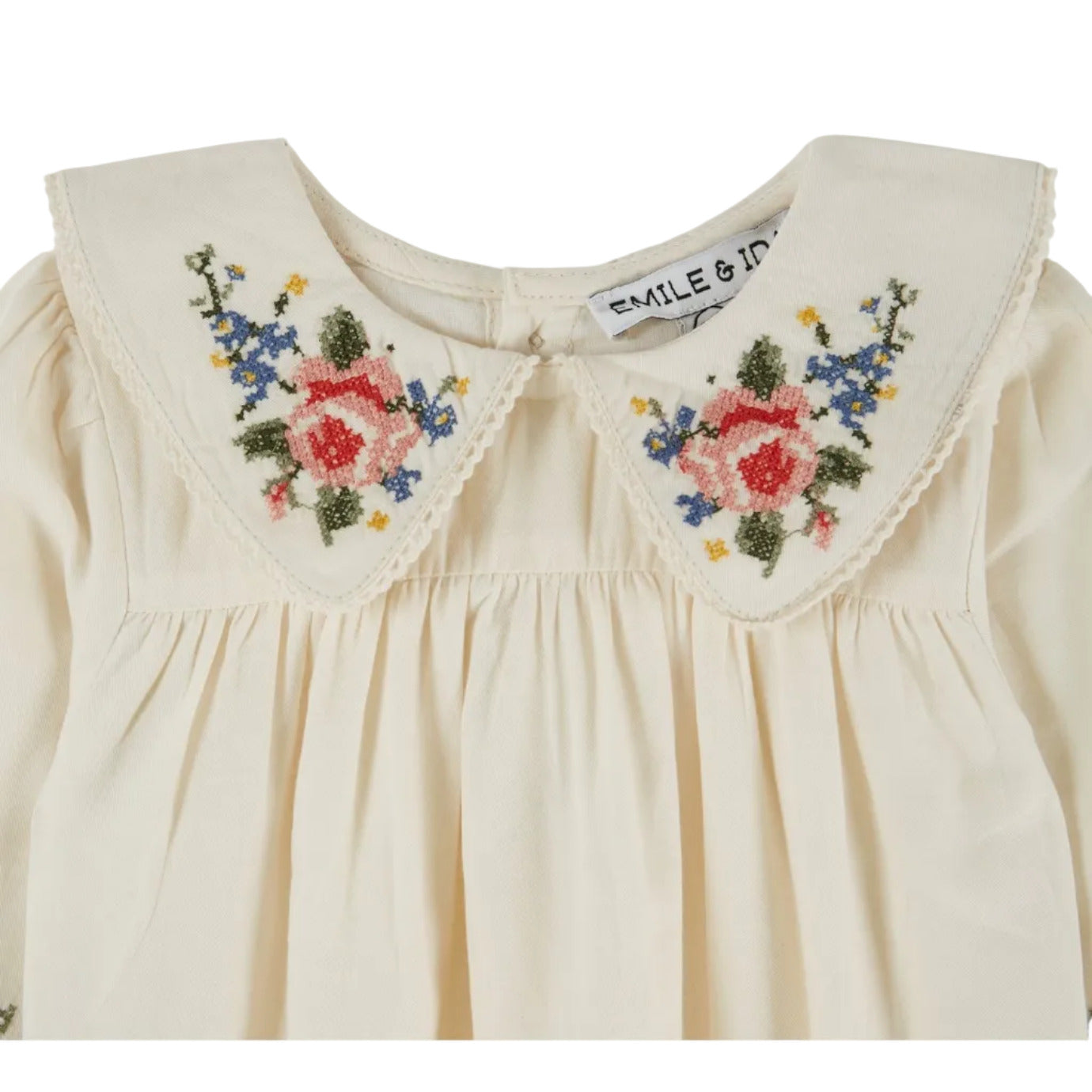 CROSS-STITCH COMIBLOOMER - ECRU