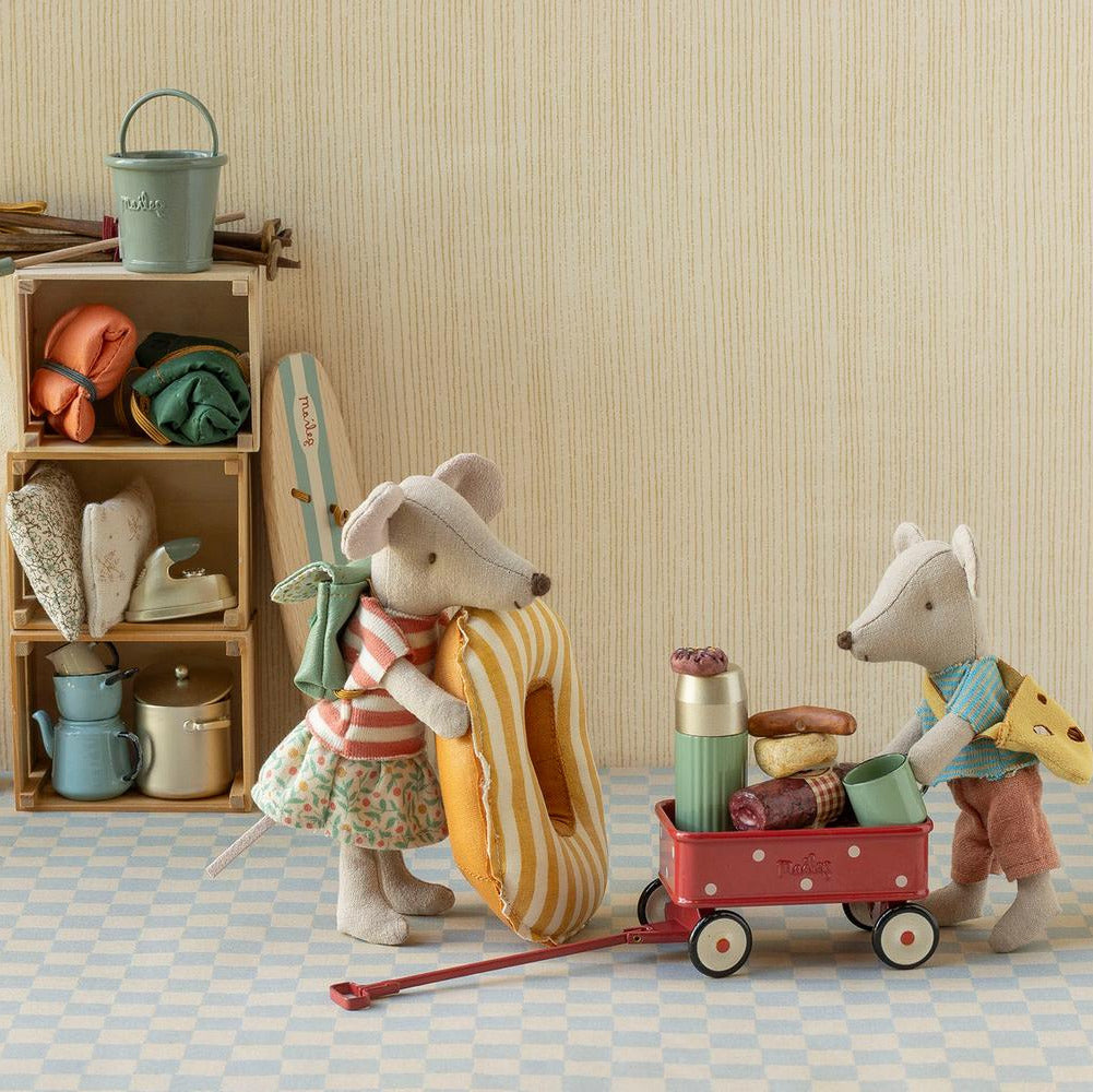 Wagon, Mouse - Red