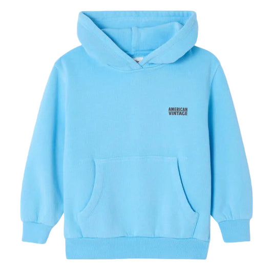 AMERICAN VINTAGE IZUBIRD HOODIE - VINTAGE LIGHT BLUE
