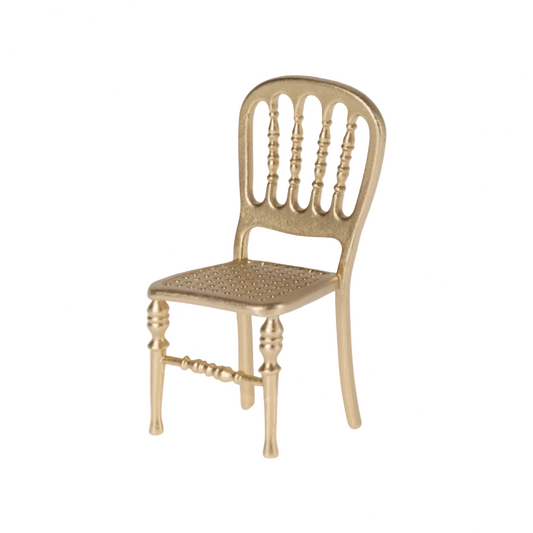 MAILEG MOUSE GOLD CHAIR