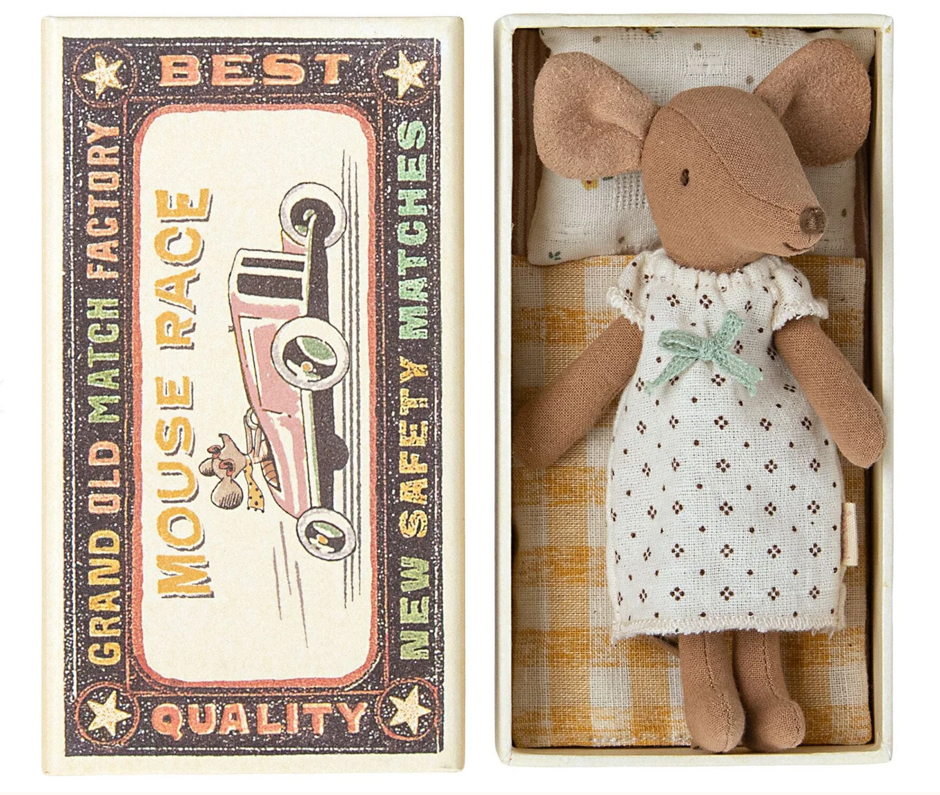 BIG SISTER MOUSE IN MATCHBOX - PJS